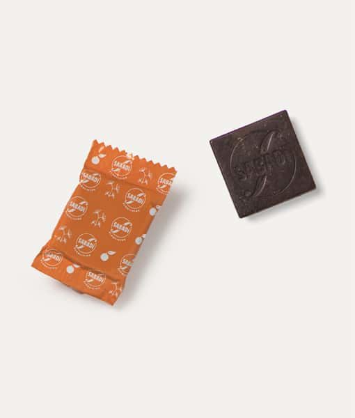 Cioccolatini aromatizzati con mandarino tardivo e finocchietto selvatico - immagine 3