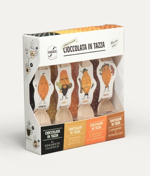 Organic Mixed extra-dark hot chocolate - 4 portions