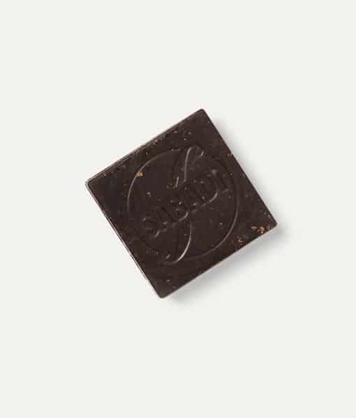 Cioccolatino fondente biologico 75% cacao con zucchero Panela - immagine 2