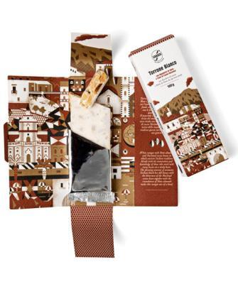 torrone mandorle e fave di cacao