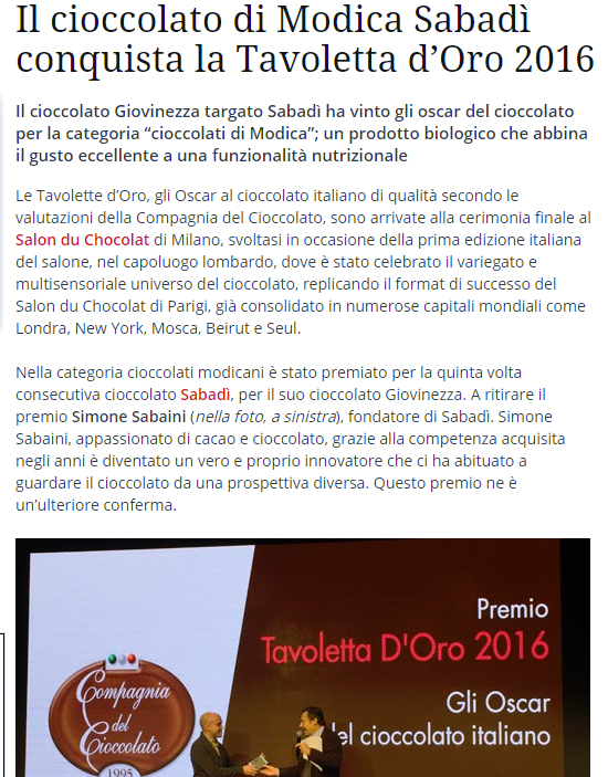 Italia a Tavola 16/02/16