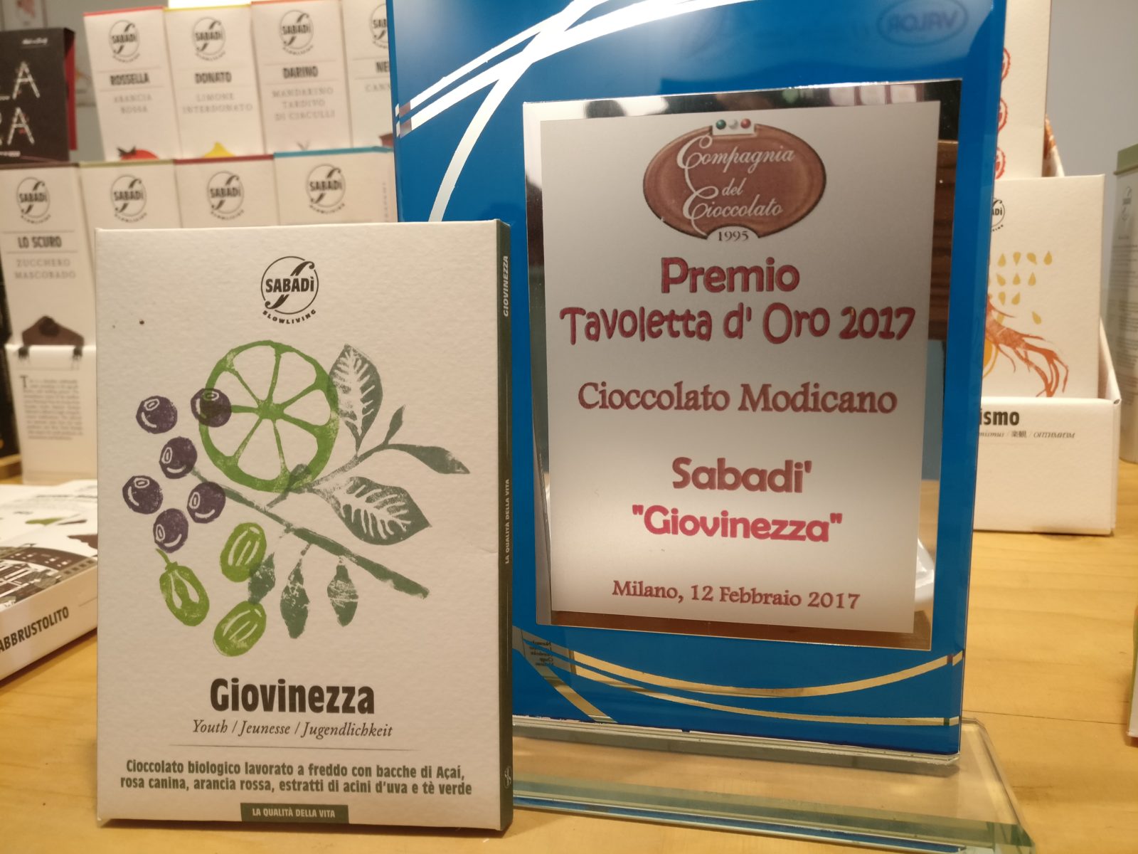 tavoletta d'oro 2017