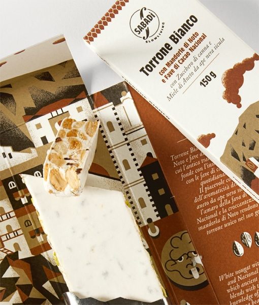 Torrone siciliano di mandorle romane di Noto e fave di cacao Nacional - immagine 3