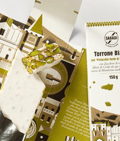 White nougat with Bronte PDO green pistachio - Image 3