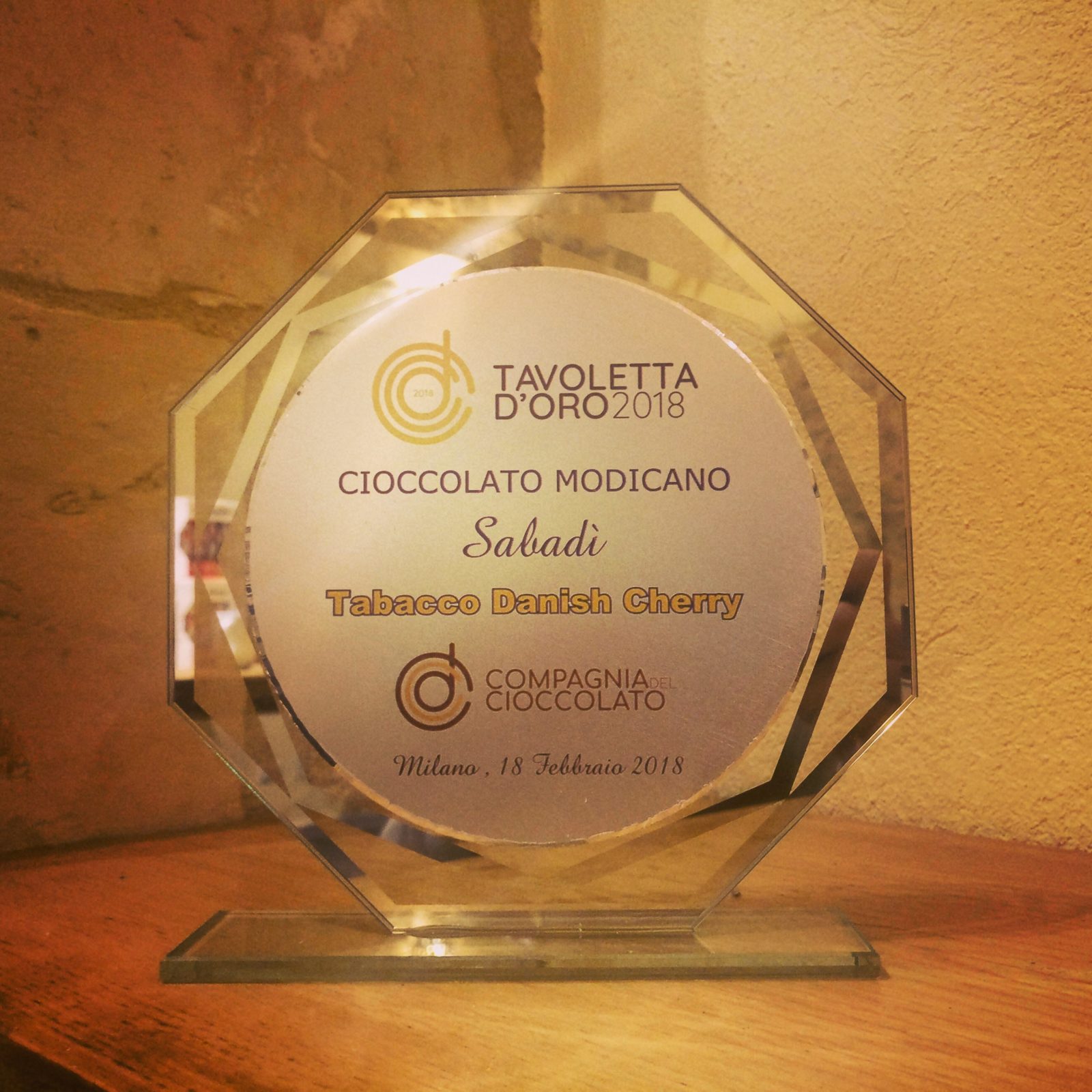 tavoletta d'oro 2018