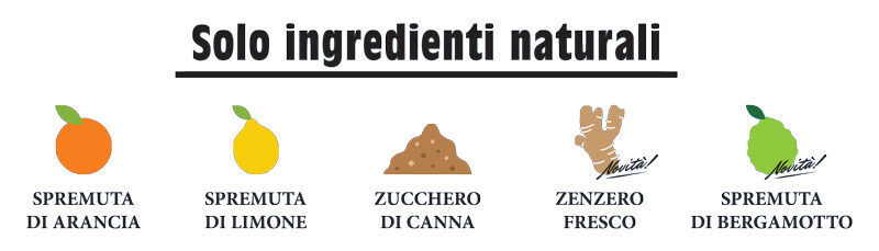 Ingredienti naturali Bibite Madre