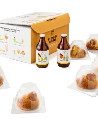 kit granita siciliana con brioche