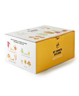 box granita siciliana con brioche