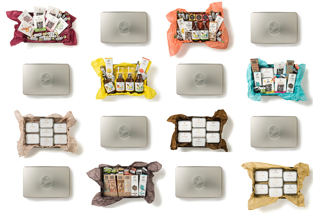 scatole degustazione cioccolato