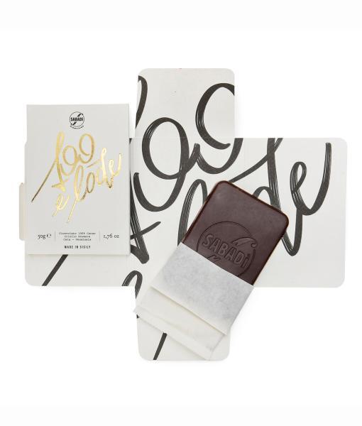 Cioccolato fondente 100% Cacao Criollo Ocumare di Cata - Venezuela - 100 e Lode - immagine 2
